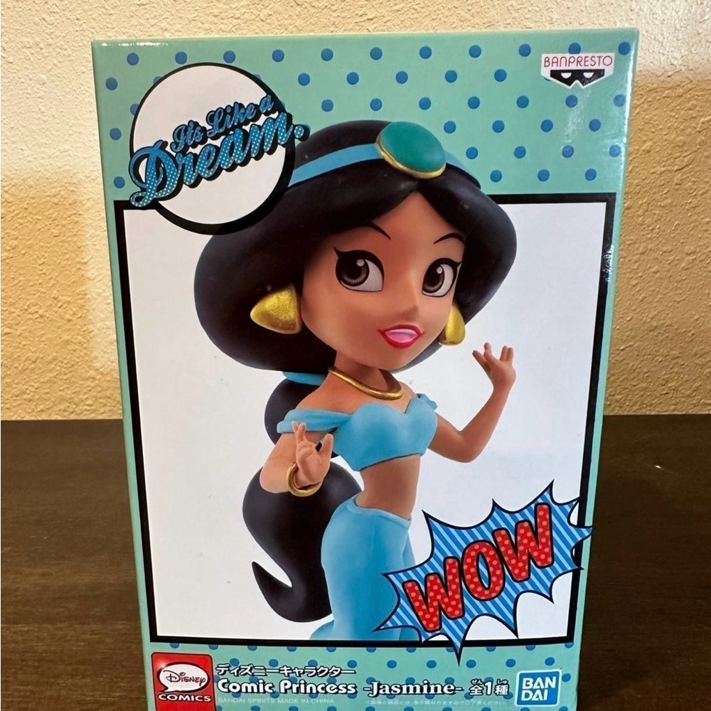 Disney Character Comic Princess Figure Jasmine Banpresto Japan